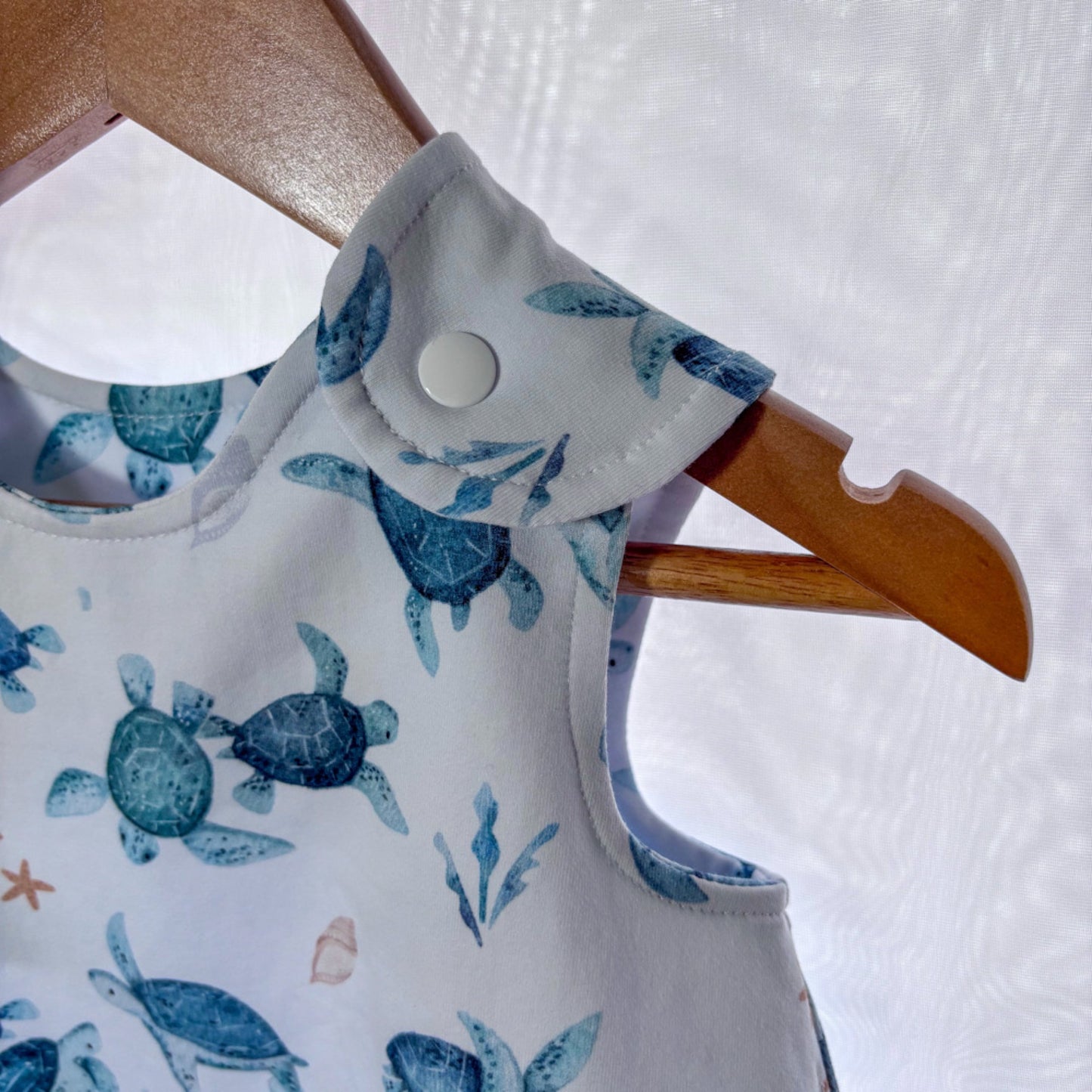 Turtle Lagoon Long Romper