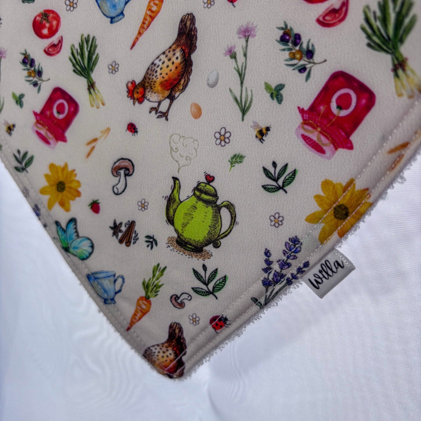 Cottage Garden Bib