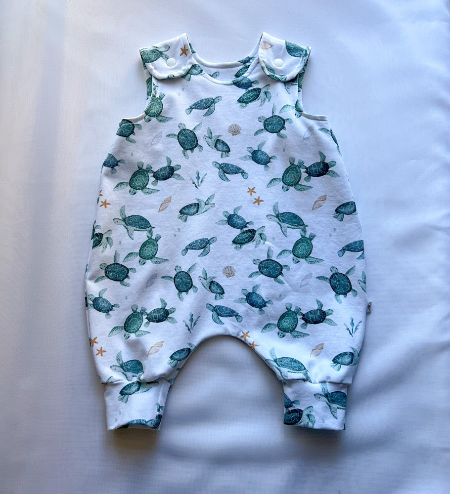 Turtle Lagoon Long Romper