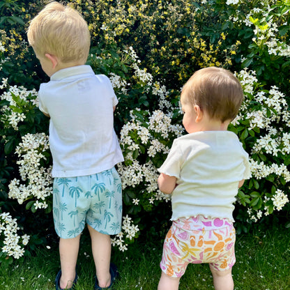 Tropical Vibes Bike Shorts