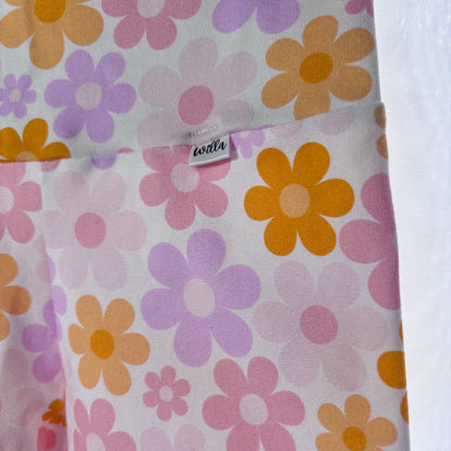 Groovy Flower Bike Shorts