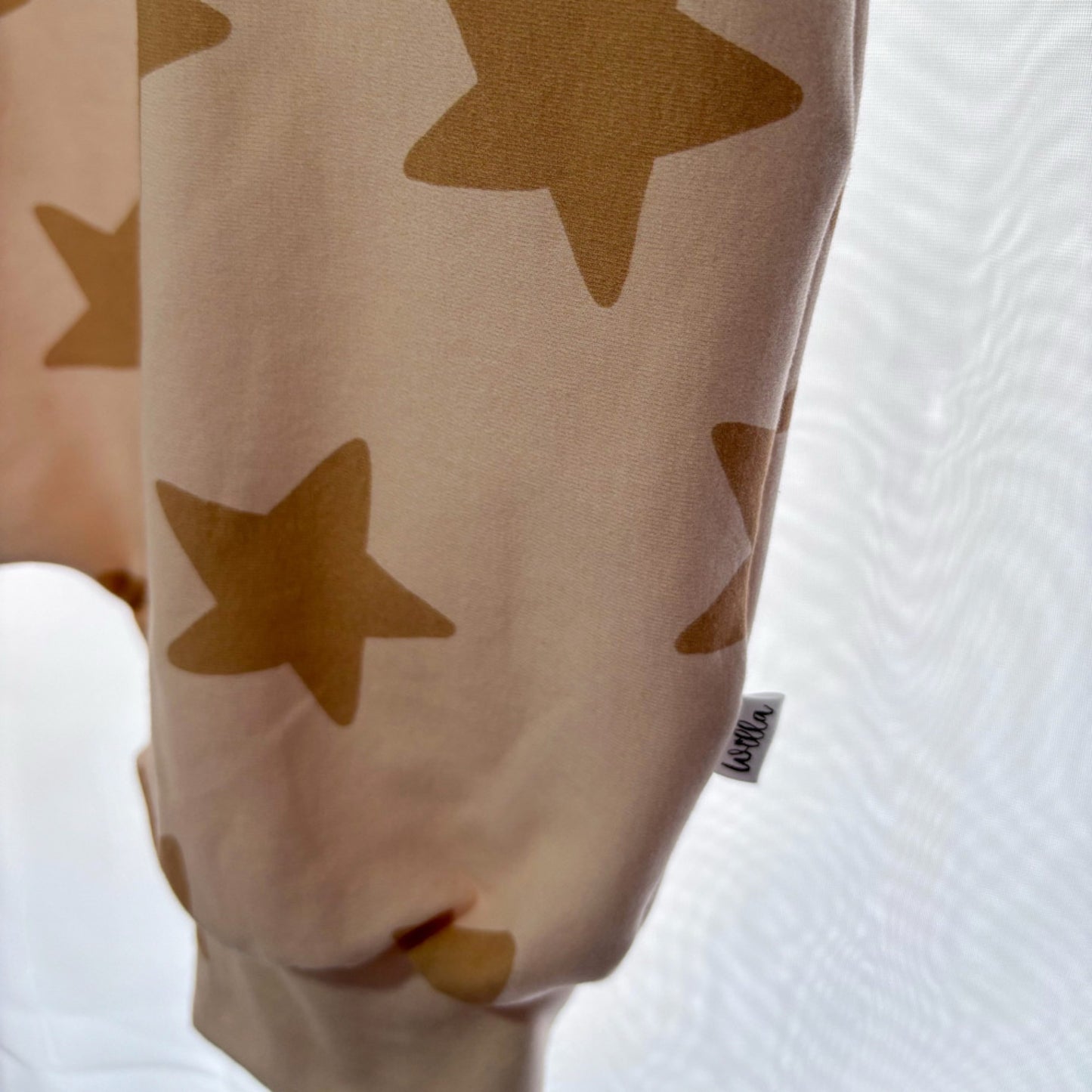 Wish Upon a Mocha Star Long Romper