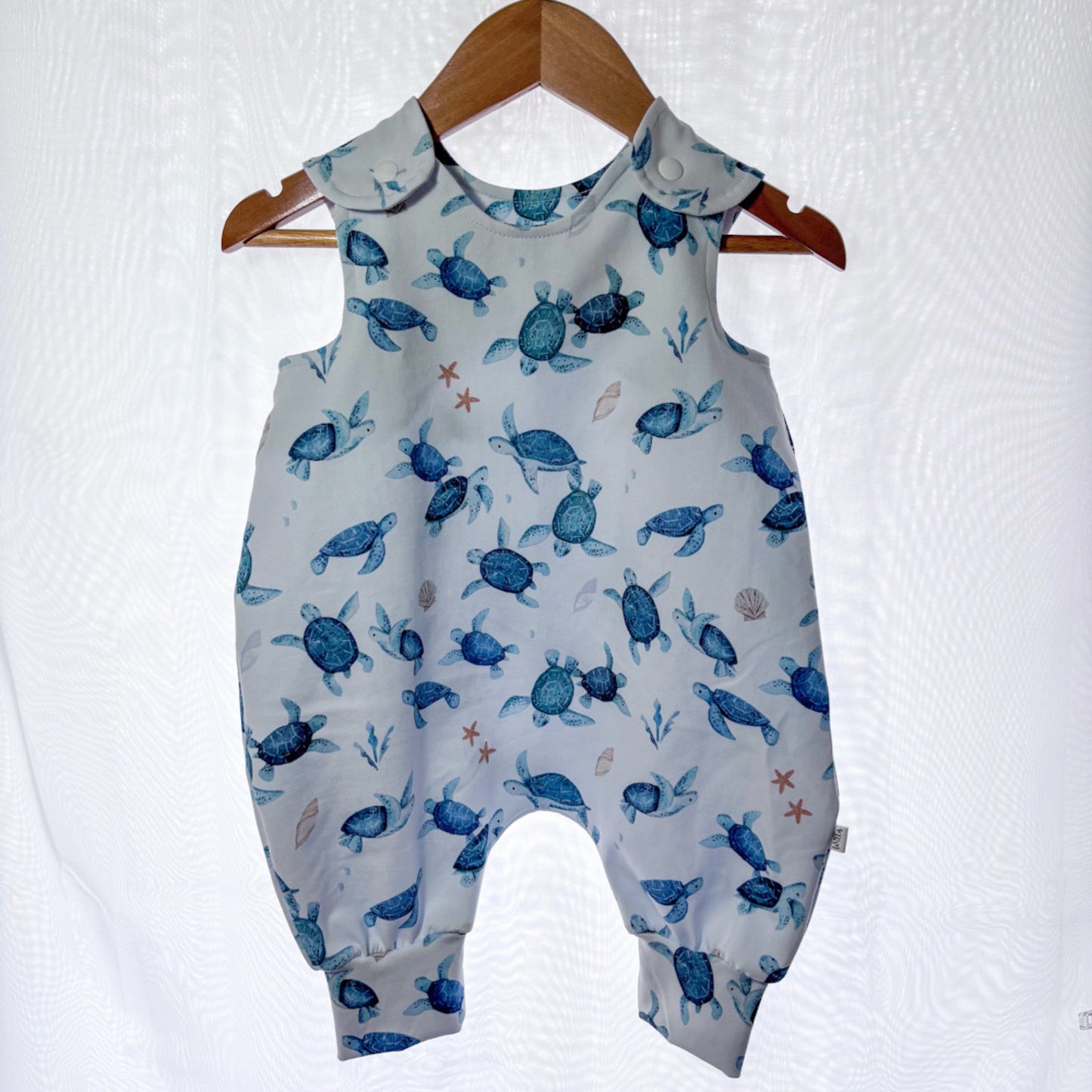 Turtle Lagoon Long Romper