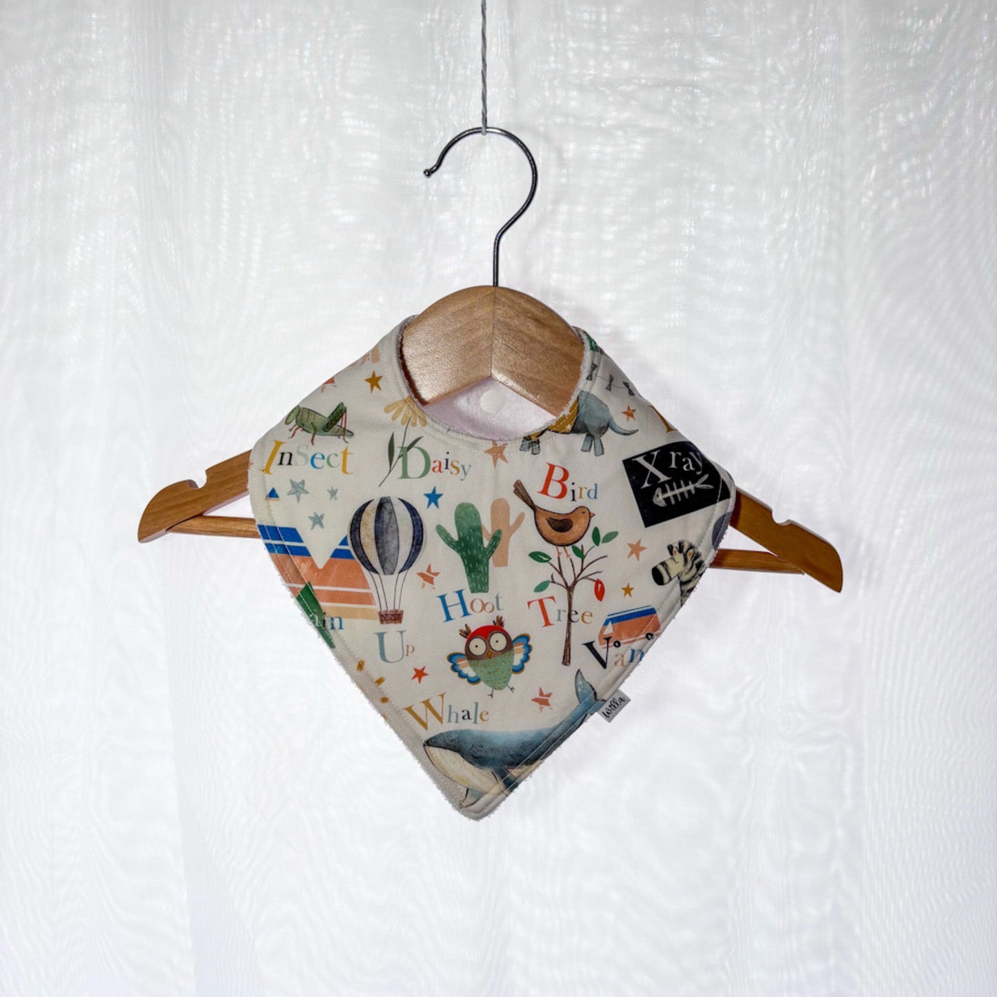 Words and Critters Bib
