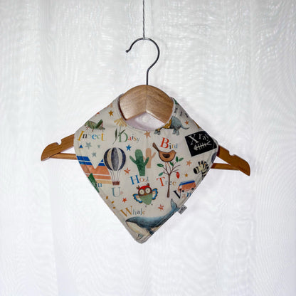 Words and Critters Bib
