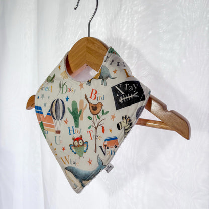 Words and Critters Bib