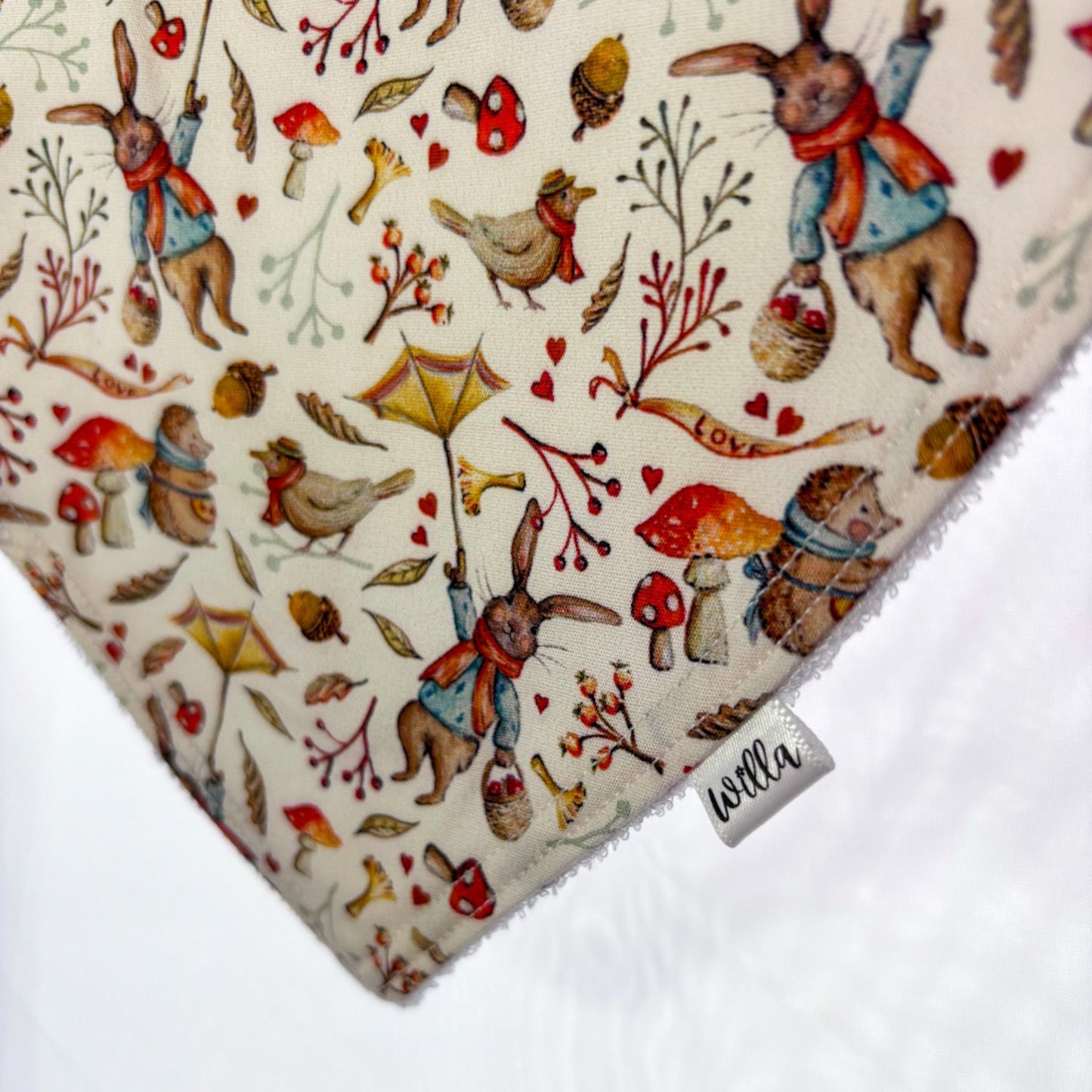 Winter Love Bib
