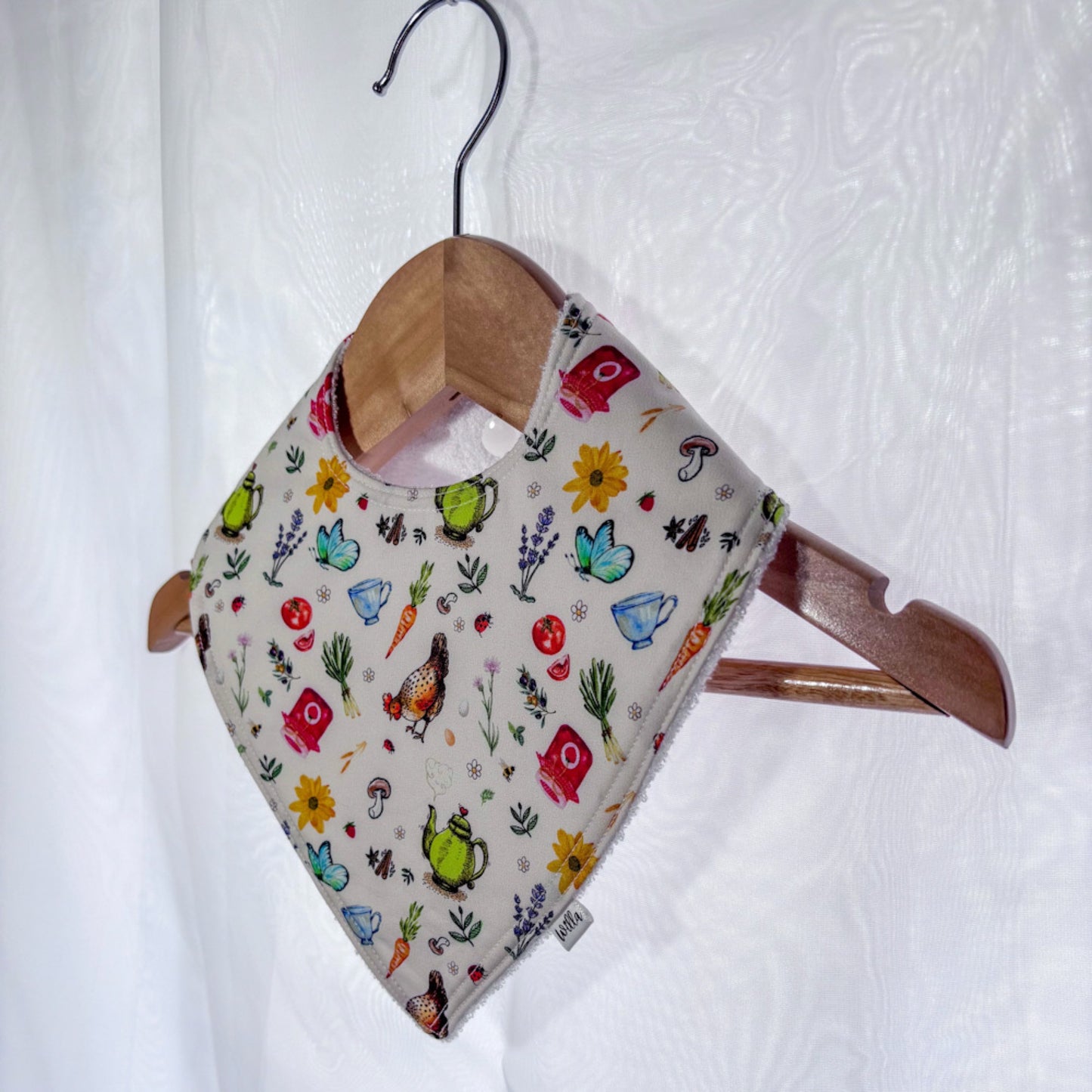Cottage Garden Bib